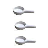 Porte-bougie brûleur d'encens en céramique - la conception poignée vous permet de remplacer facilement la bougie, la rendant plus pratique à utiliser, plaque de bougie avec poignée