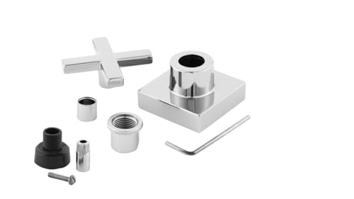 Acabamento Quadrado Para Registro Cruzeta Chuveiro Banheiro Padrão Docol