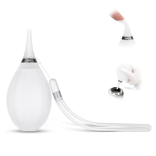 Souffleur d'air en silicone JJC transparent pour capteur de reflex