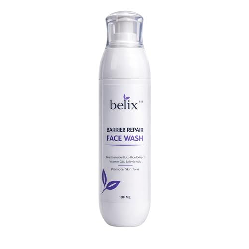 Image of belix Barrier Repair Face Wash | Gentle Hydrating Cleanser for Damaged Skin Barrier | Sulfate-Free, pH Balanced Face Cleanser for All Skin Types | 100ML