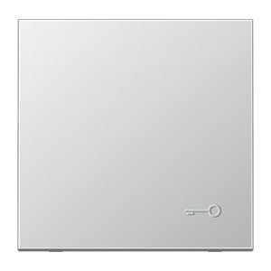 Touche simple Jung al2990tp fini les erreurs d'interrupteur grâce au symbole porte en relief