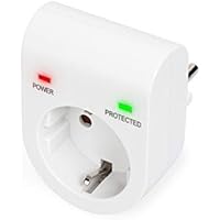 DIGITUS Adaptador de Protección contra Sobretensiones, 16A /