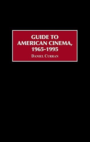 Guide to American Cinema 1965-1995 un livre de référence en anglais broché
