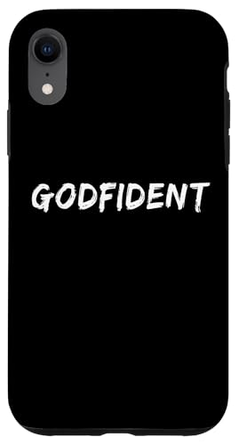 Godfident �N���X�`���� �M�� �_�ւ̐M�� �@������ �X�}�z�P�[�X iPhone XR �p