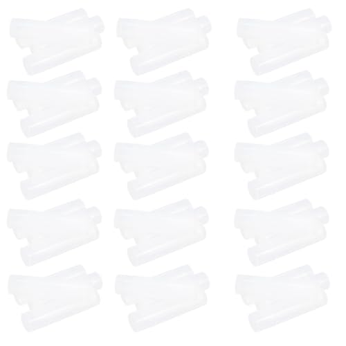 Lurrose Tubos Vacíos para Lápiz Labial de 5g, 50 Unidades Transparentes de Plástico Pp, Envases Portátiles para Brillo Labial, Contenedores Reutilizables para Bálsamo y Pintalabios DIY
