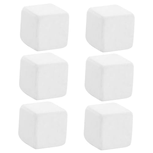 Toyvian Bloc Calcium pour Tortue Terrestre Et Reptiles, 6pièces Blocs Minéraux Calcium Tortue Et Reptile Naturels Dissolvables pour Eau Nourriture pour Terrarium Et...