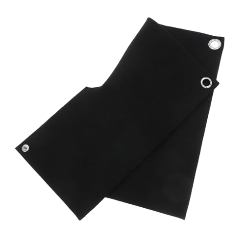 SHINEOFI Almohadilla de soldadura Almohadilla térmica estera de soldadura ignífuga tapete de fieltro escudos de soldadura mantas ignífugas sintió Black