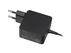 Asus 0A001-01105800 Original Netzteil 45,0 Watt EU Wallplug kleine Bauform für VivoBook 15 X1505VA, X1504VA, 16 X1605VA, 17 X1704ZA S16 Flip TP3604VA, S14 Flip TP3402VA, X1704ZA