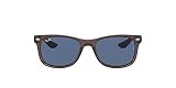 gafas moda Ray-Ban Ray-Ban 0RJ9052S Gafas, Transparent Brown, 47 Unisex
