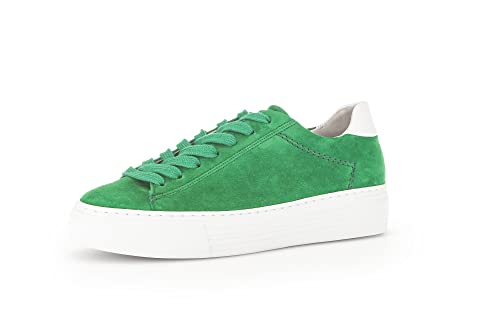 Gabor Camrose Women's Trainers 38.5 Verde Suede/White