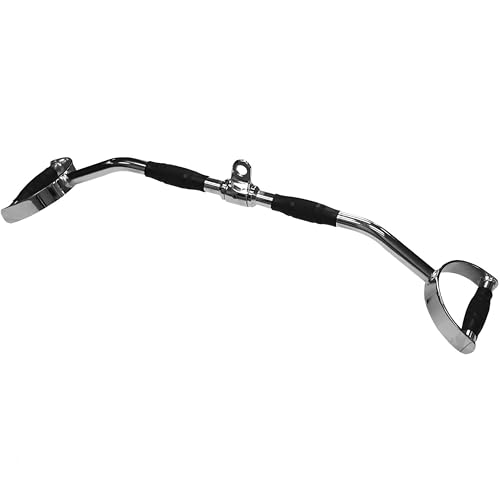 Image of Double D LAT Pull Down Handle Bar- 30-Inch Heavy-Duty Cable Attachment for Back & Upper Body Workouts