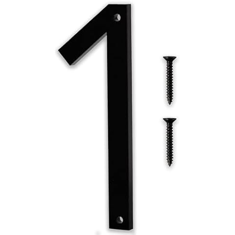 Discovered Designs 5" Modern Address House Numbers Cover
