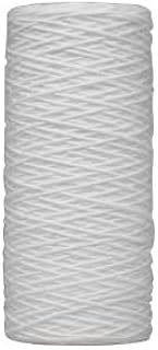 BOSHART 14-GSWP1-50 4.5" X 10" 50 MICRON STRING WOUND POLYPROPYLENE SEDIMENT FILTER CARTRIDGE WHOLE HOUSE FILTER 14-GSWP1-50 1 PACK