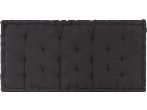 Image of ATOOTFUSION Cotton Box Mattress, 5-Inch Thick, Soft Foldable Floor Mattress Medium Firm, Single Bed Size 72x30X5 Inches (Black)