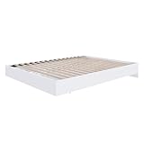 Nexera Full Size Platform Bed, White