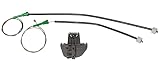 Bossmobil compatible con TOURAN (1T1, 1T2), Trasero izquierdo, kit de reparación de elevalunas eléctricos