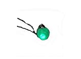  one jewerly Collar de diente de león con arena luminosa verde