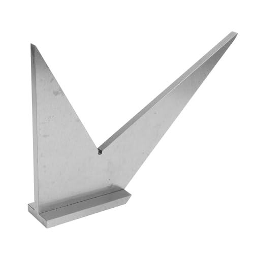 Équerre à Onglet, Construction en Acier Carbone 30 45 90 120 Degrés Règle Multi-angles avec Base