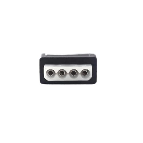 2 Pack Cable Adaptador SATA 15P Macho a IDE 4P Hembra miniatura 4