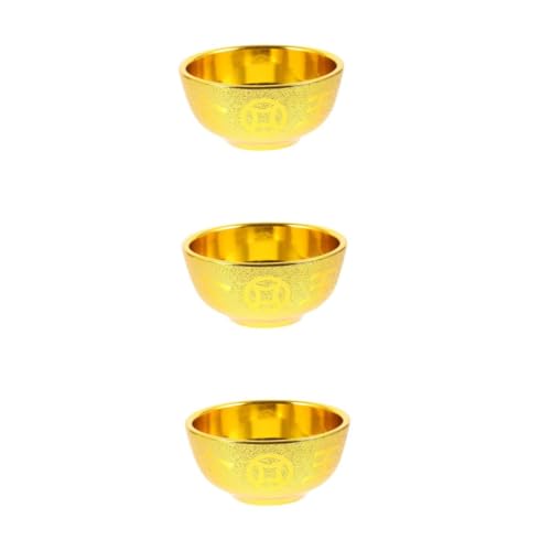 BESTOYARD 3pezzi Ciotola Per Buddismo Ciotole Riusabili Per Offerte Religiose Decorazioni e Facile e Versatile