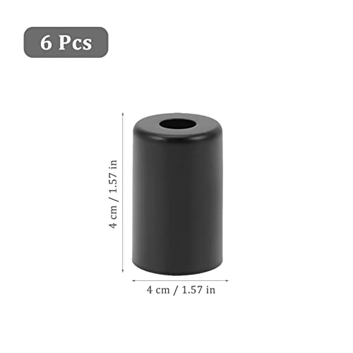 Chandelier Candle Light Cover Sleeves: 6Pcs Metal Candle Light Socket Covers Chandelier Lighting Fixture Socket Lampholder Sleeve Candelabra Base #TOP7