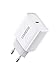 UGREEN 20W USB C Ladegerät USB C Netzteil PD 3.0 USB C Power Adapter Ladestecker kompatibel mit iPhone 13, 13 Pro, 13 Pro Max, 13 Mini, 12, 11, SE 2022, X, iPad Pro 2020, Galaxy S22, S21 usw.(weiß)