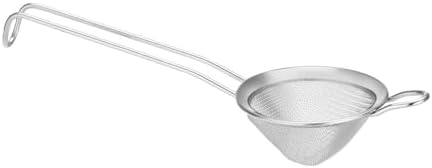 HENDI Sitko barowe, stożkowe, sitko koktajlowe, sitko siatkowe, sitko kuchenne, 75 x 220 mm, stal nierdzewna