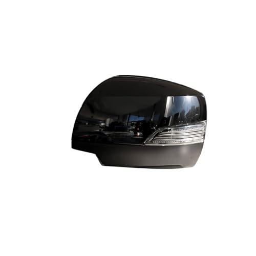 VEGFBOWA 9ピン 車用アウタードアサイドバックミラーアセンブリ スバル アウトバック レガシー 2012 2013 2014 電動折りたたみ式ヒーター付き(Lavender)