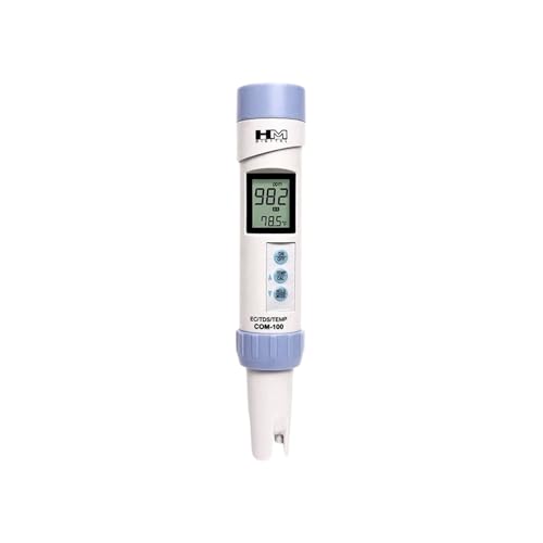 HM Digital HMDCOM100 Waterproof EC/TDS And Amp Temperature Combo Meter