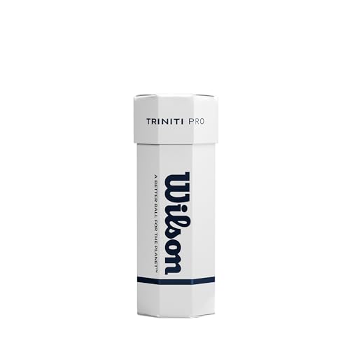 WILSON Triniti Pro Tennis Balls - 3 Balls, Yellow