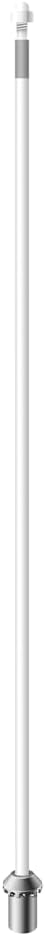 Standard Golf Royaline Flagstick – 7.5-Foot Durable White Golf Flagstick for Greens | Lightweight Fiberglass Construction | Single Unit