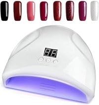 Cabine Unhas Gel Estufa LED UV Fibra Acrigel BIVOLT 36W