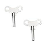 Remplacement de la clé de l'horloge grand-père : la conception est , et la poignée de la clé a suffisamment d'espace pour que vous puissiez et utiliser, économisant du temps et des efforts, clés de remontage