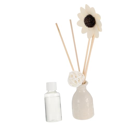 Set Difusor de Aroma Hemobllo con Jarrón Cerámico y Aceite de Lavanda miniatura 1