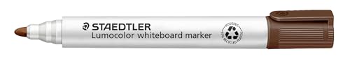 Marqueur effaçable à sec Staedtler Lumocolor 351 marron pour tableau blanc d'entreprise