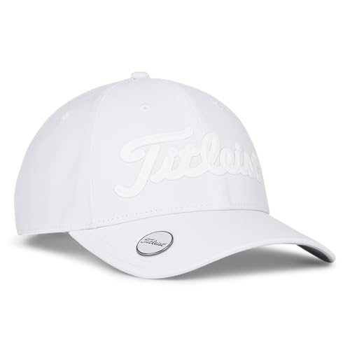 Titleist Herren Players Performance Baseballkappe Weiß/Schwarz weiß/weiß Einheitsgröße