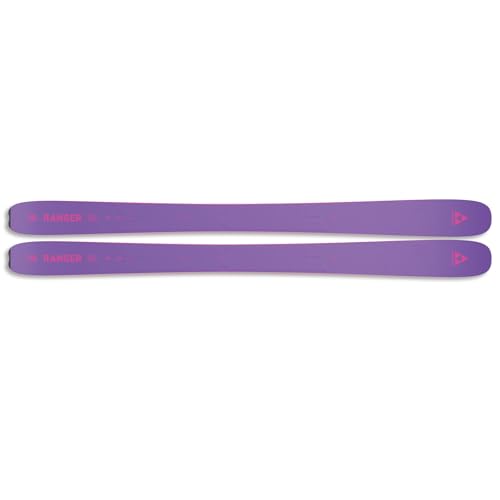 FISCHER Women's Ranger 102 Durable Highly Agile Stable Balanced Easy-to-Control Versatile Alpine Freeride All Mountain Winter Sports Snow Skis Without Bindings, 169