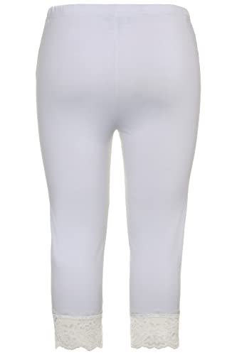 ULLA POPKEN Capri, Spitze, Große Größen Leggings