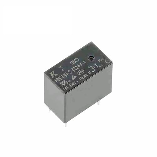 Relé de potencia HRS3FNH-S DC5V 12V 24V conmutador de 4 pines 10A para PCB 1