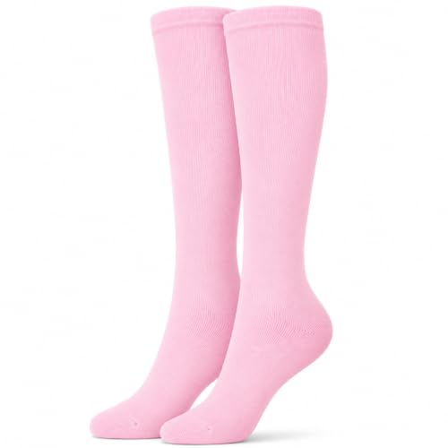 Image of juDanzy Solid Knee High Socks for Sports or School Uniforms