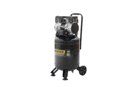 SCHNEIDER CRAFTMASTER Vertikaler, leiser, ölfreier Kompressor 30-Liter-Tank Maximaler Druck 8 bar Leistung: 1 PS Geräuschpegel: 58 dB LwA