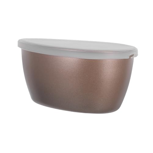 Abaodam Tazón De Huevo Al Vapor Moldes Para Mini Cupcakes Utensilios De Cocina Para Microondas Latas De Pastel Con Tapas Recipientes Para Microondas Con Tapa Rose Gold Acero Al Carbono