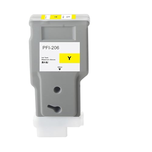 Cartouche Canon iPF PFI-206 Jaune 300 ML pour iPF6400 iPF6400S