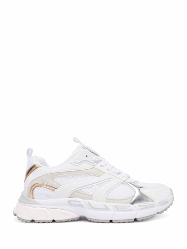 GUESS Baskets Blanc FLFBVL ELE12 BLANC 37 Chaussures Femme