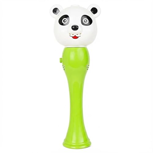 Image of Hamleys Panda Bubble Blower Toy with 1 Refill Bubble Solution | Bubble Play Toy for Fun Indoor /Outdoor Bubble Machine for Kids 3Y+ | Perfect for Birthday Parties & Summer Outdoor Fun or Party, Green