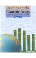 Paperback Reading in Content Area Level D Se 00c Book