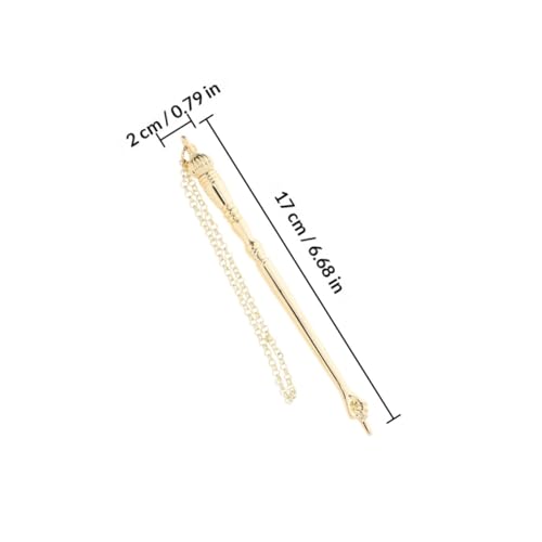 Puntero Torá de 17cm dorado y plateado como obsequio para Mitzvá 2