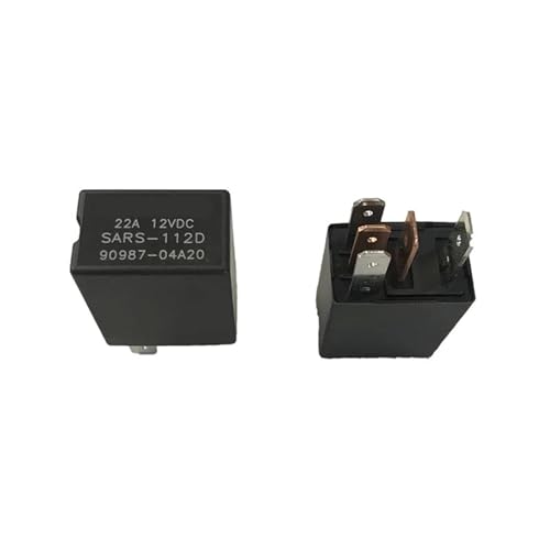 SARS-112D SARS 112D SARS112D 12V Relay Fog lamp Relay for car Fuse Box 22A 4PIN 5PIN(SARS-112D 5PIN)