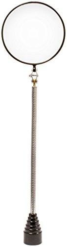 MAG-MATE 375G990 Flexible Arm Inspection Glass Mirror with 20 lb Magnetic Base