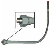 Wal-rich 3/4" IPS Compression Service Riser Powder Coated Steel